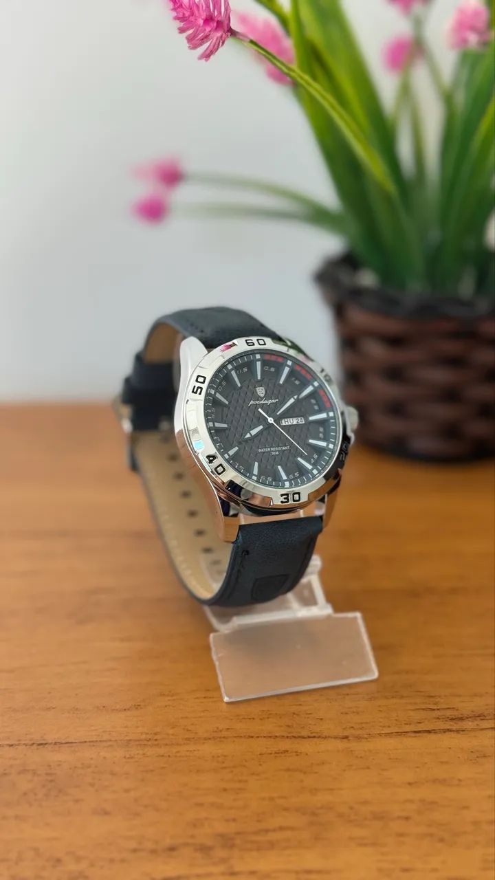 Relógio Poedagar Novo | Elegante e Inoxidável - Foto 4