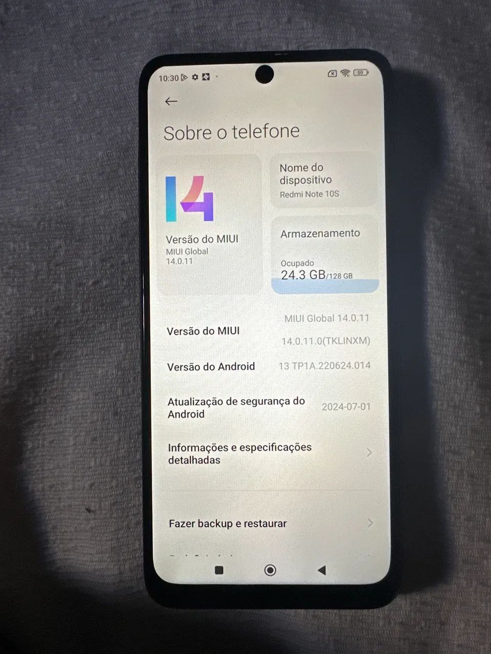 REDMI NOTE 10s 128GB