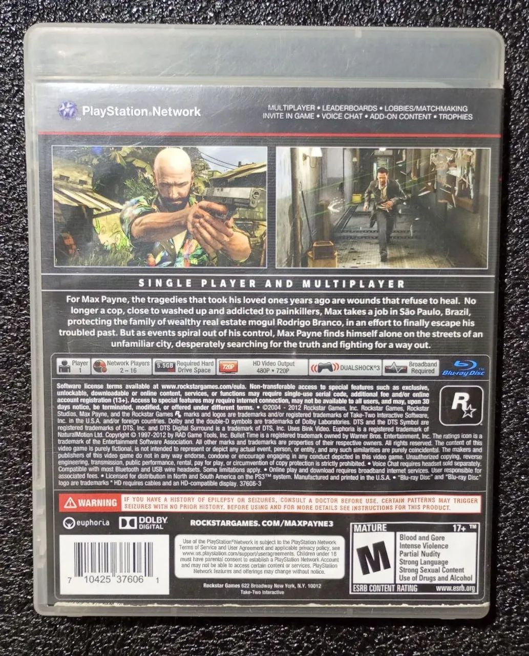 Max Payne 3 ps3 usado - Foto 4