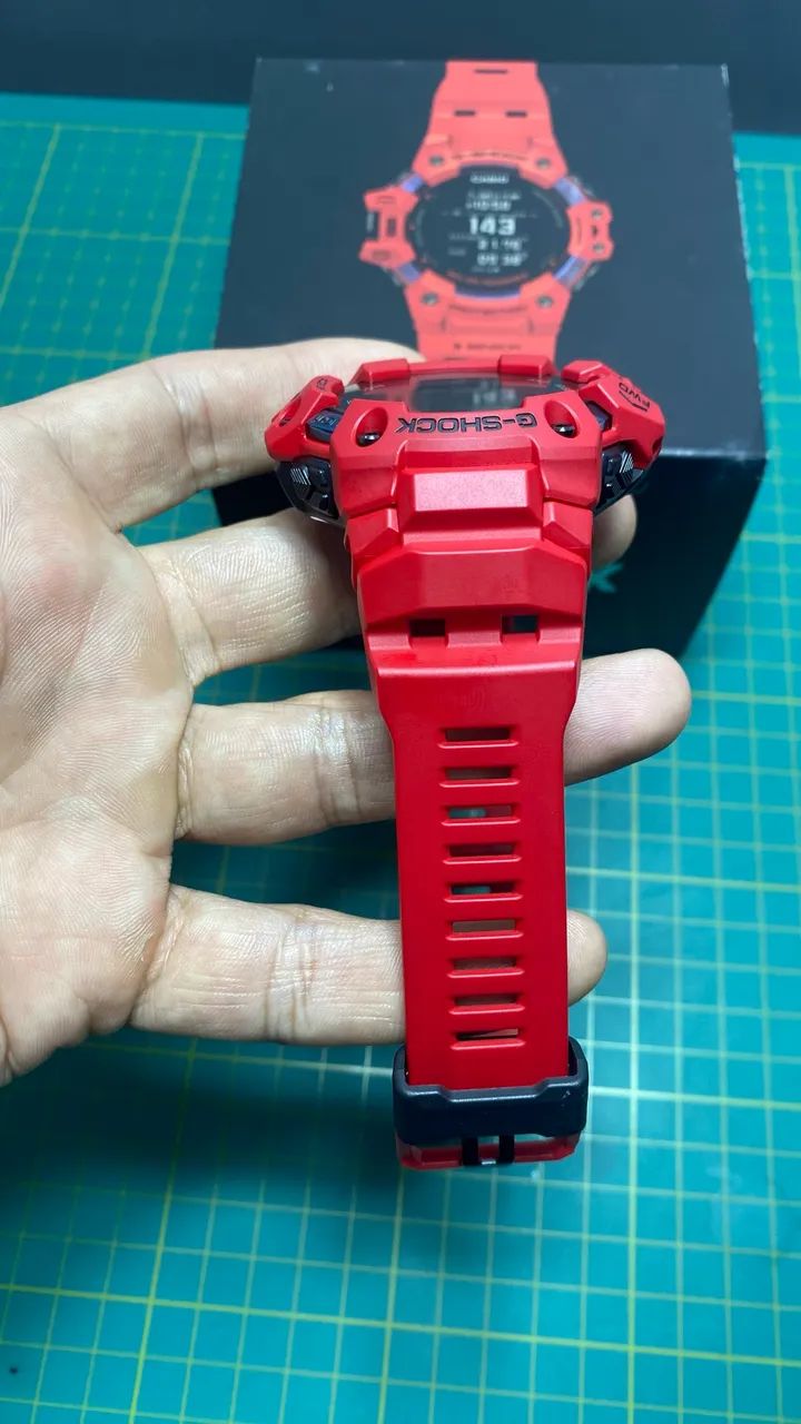 GBD H1000 Casio G Shock Vermelho - Foto 5