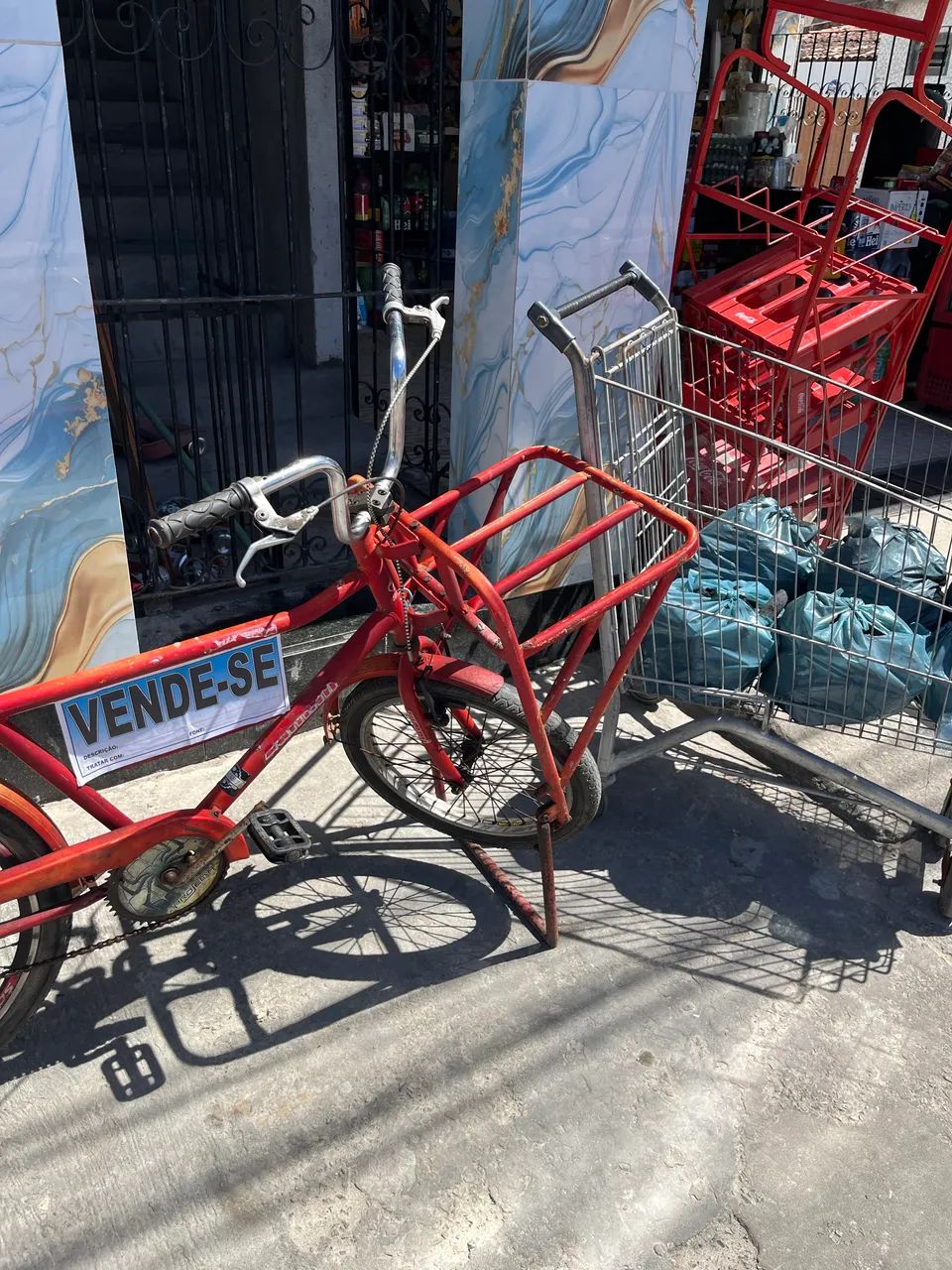 Bicicleta Cargueira
