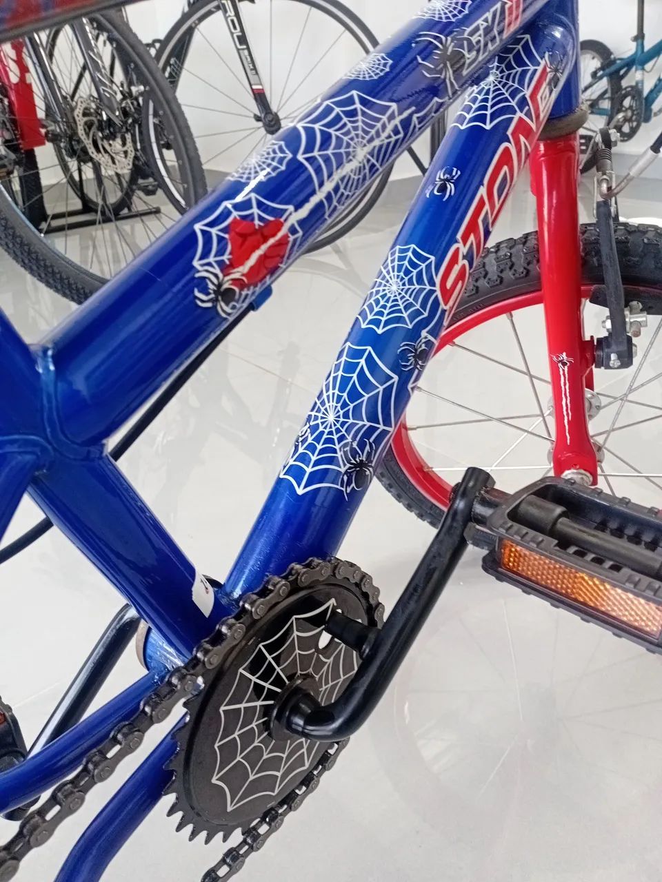 Bicicleta homem aranha aro 16 - Foto 5