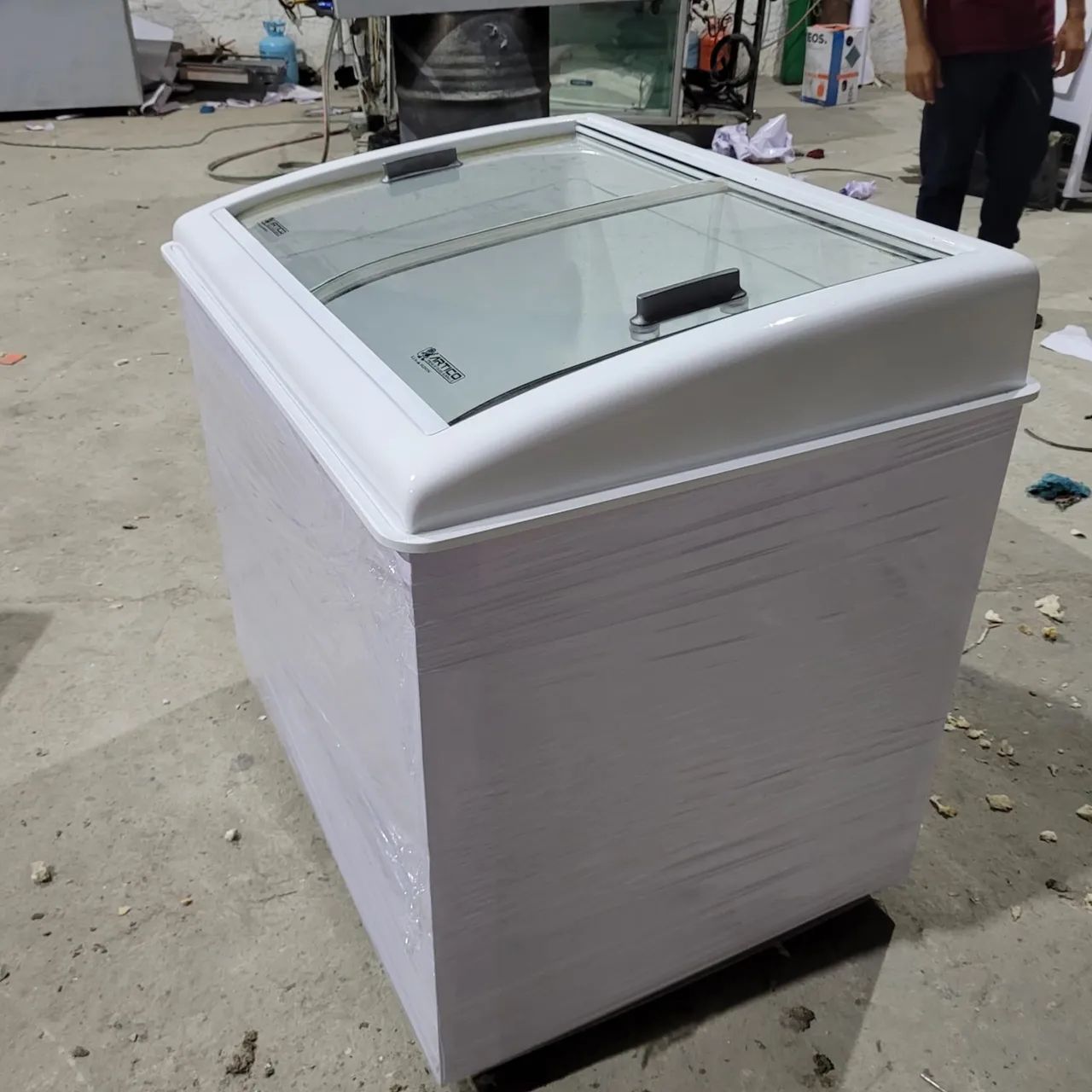 Freezer Horizontal com Tampas de Vidro - Foto 4