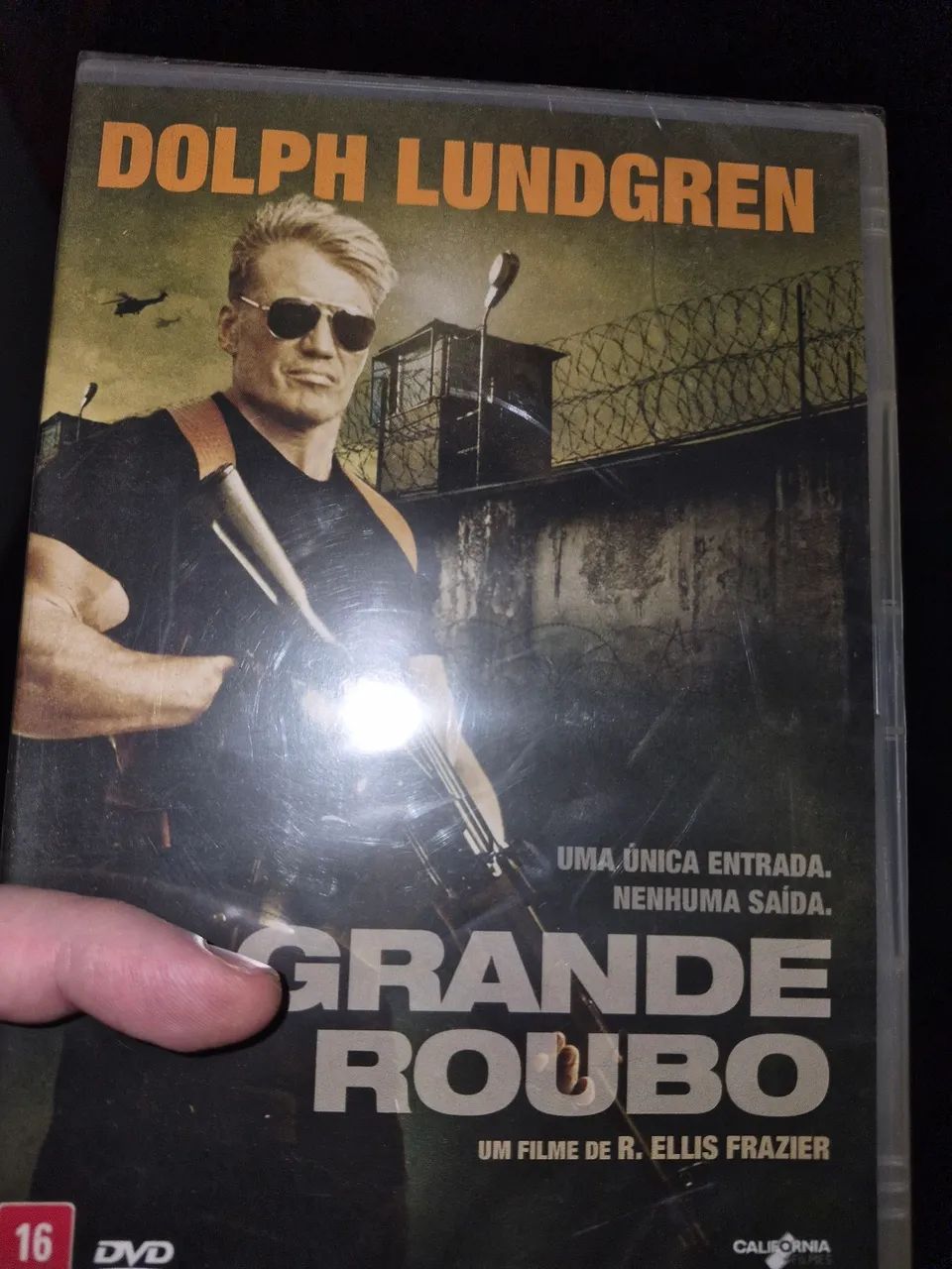 Dvd o grande roubo (lacrado)