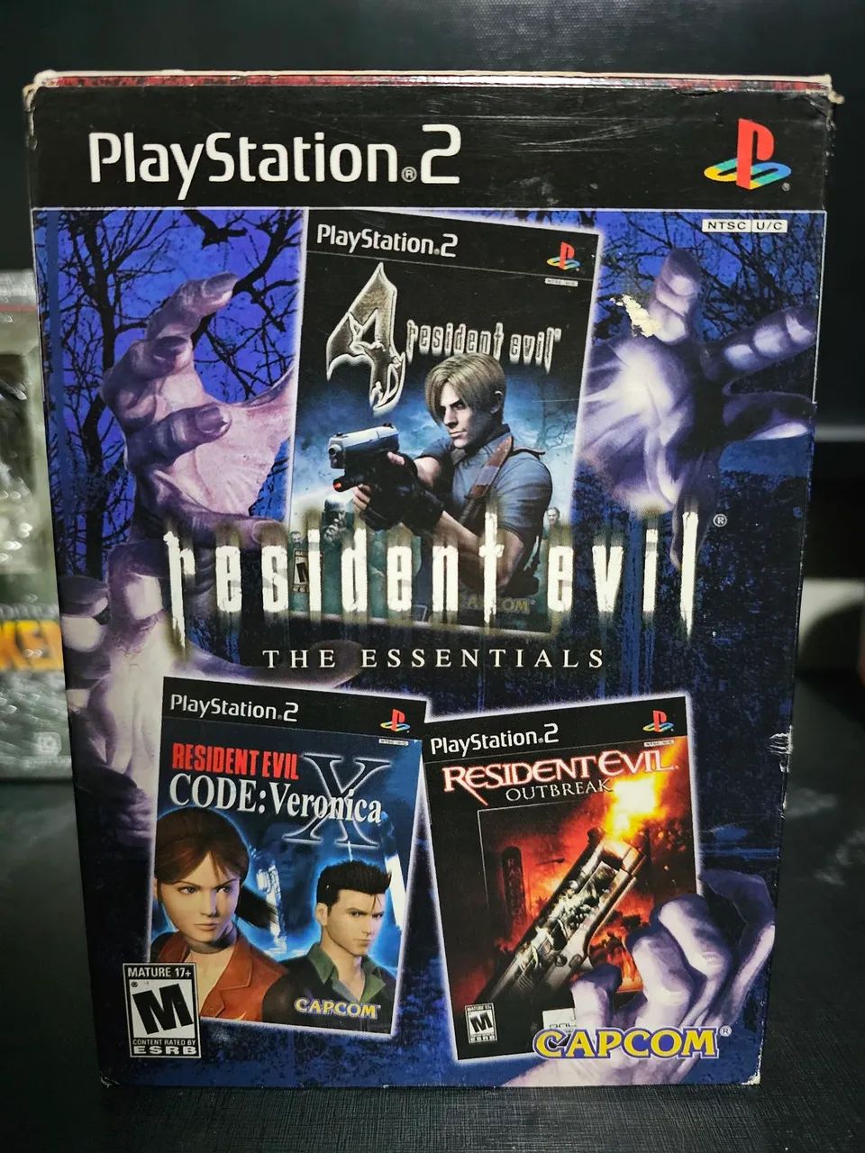 Box Resident Evil The Essentials Ps2