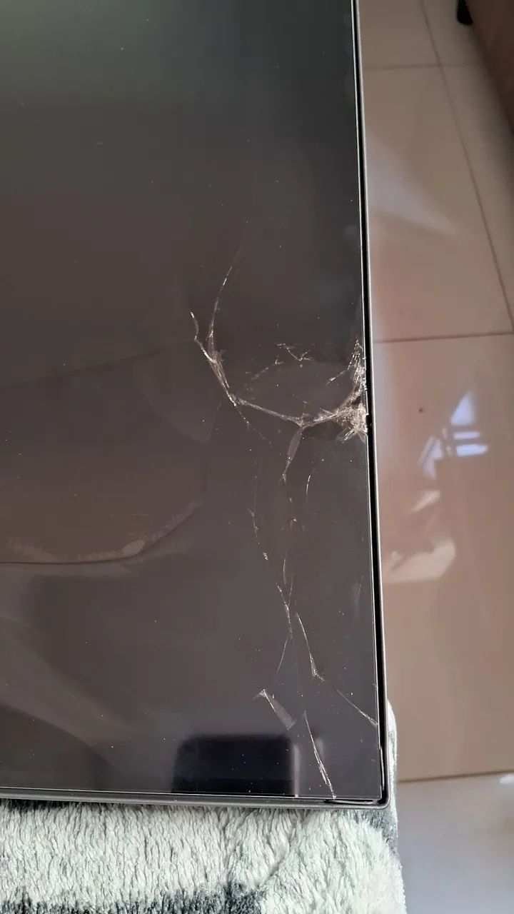 Vendo tv lg 50 pol tela quebrada - Foto 5