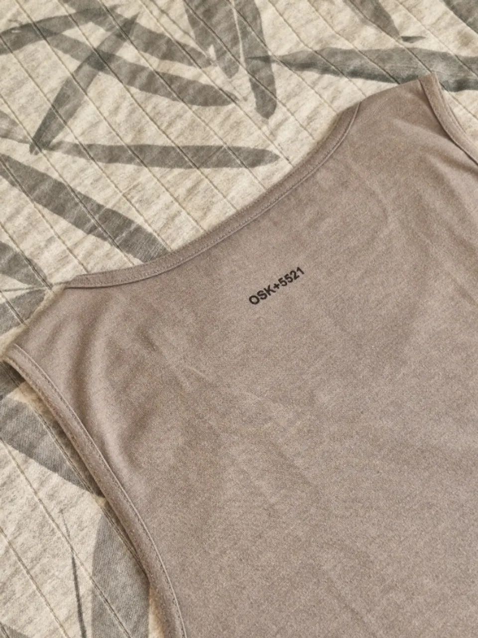Camiseta Cinza Slim Osklen - Foto 3