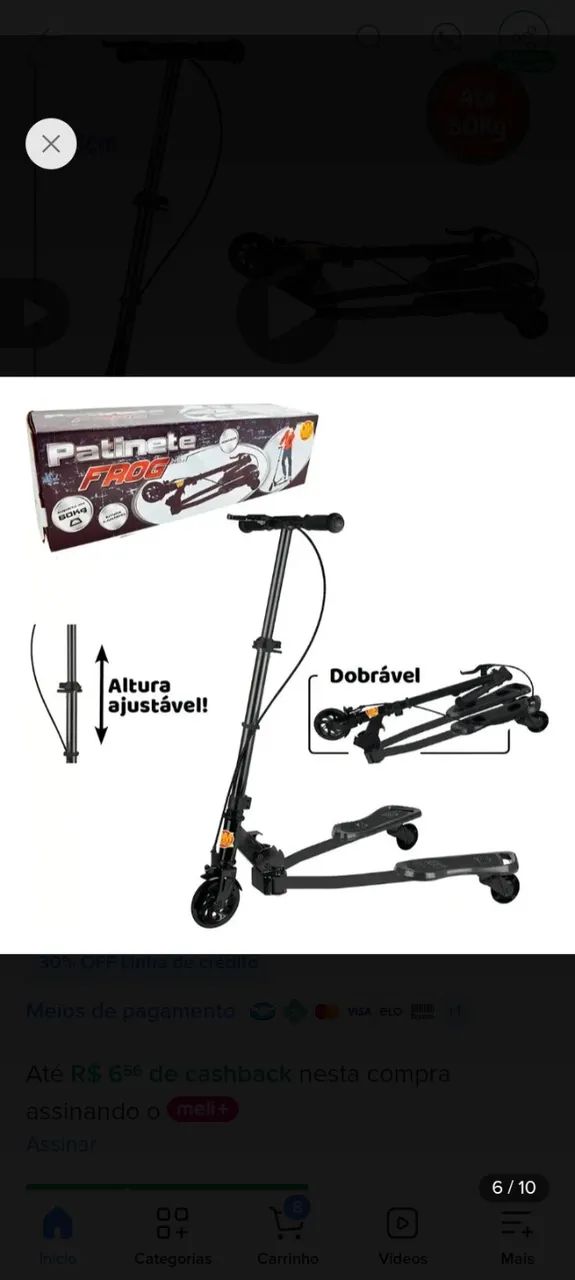 Vendo bicicleta e patinete infantil 