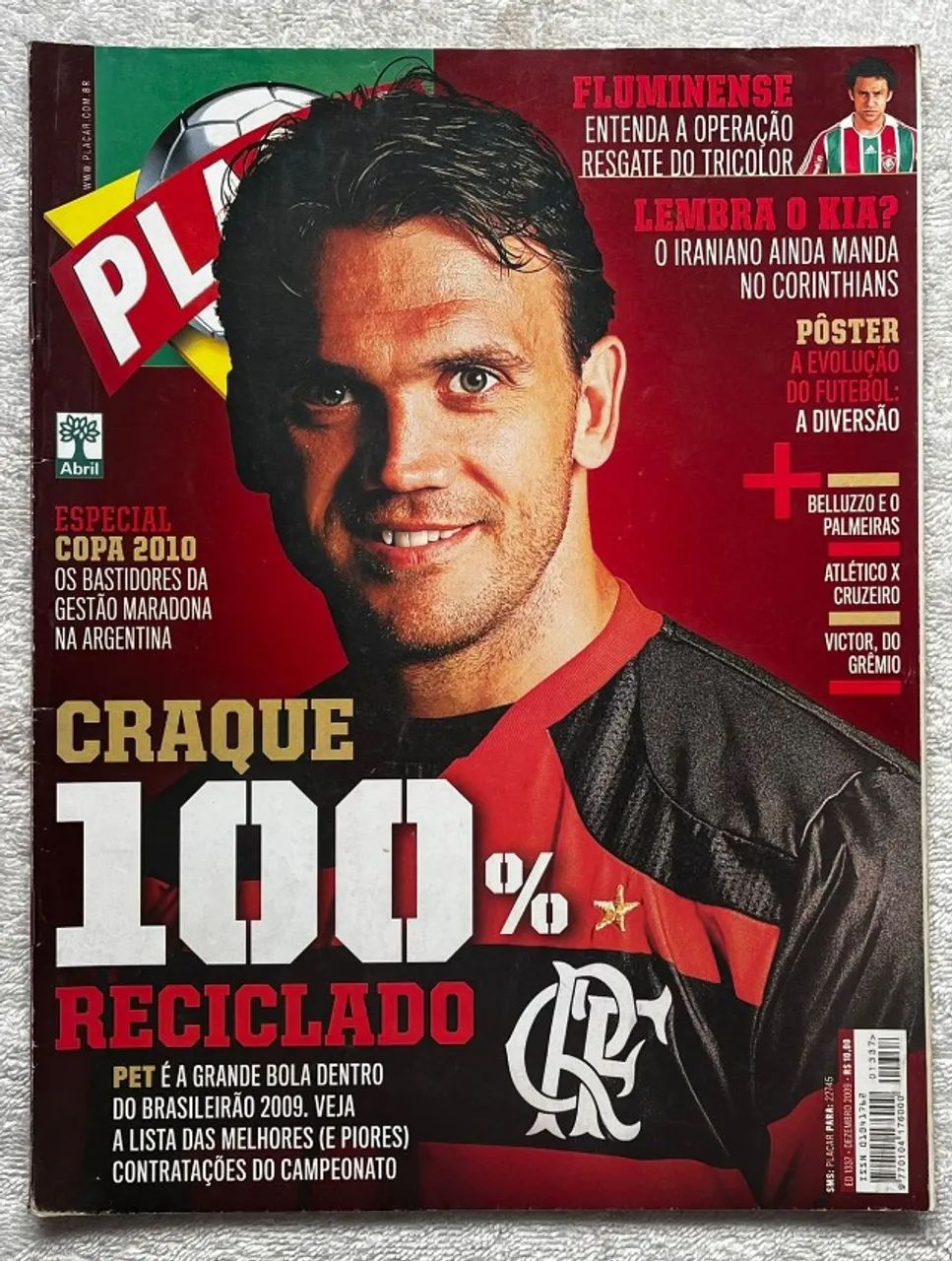 Revista Placar Edição 1337 - Dezembro 2009
