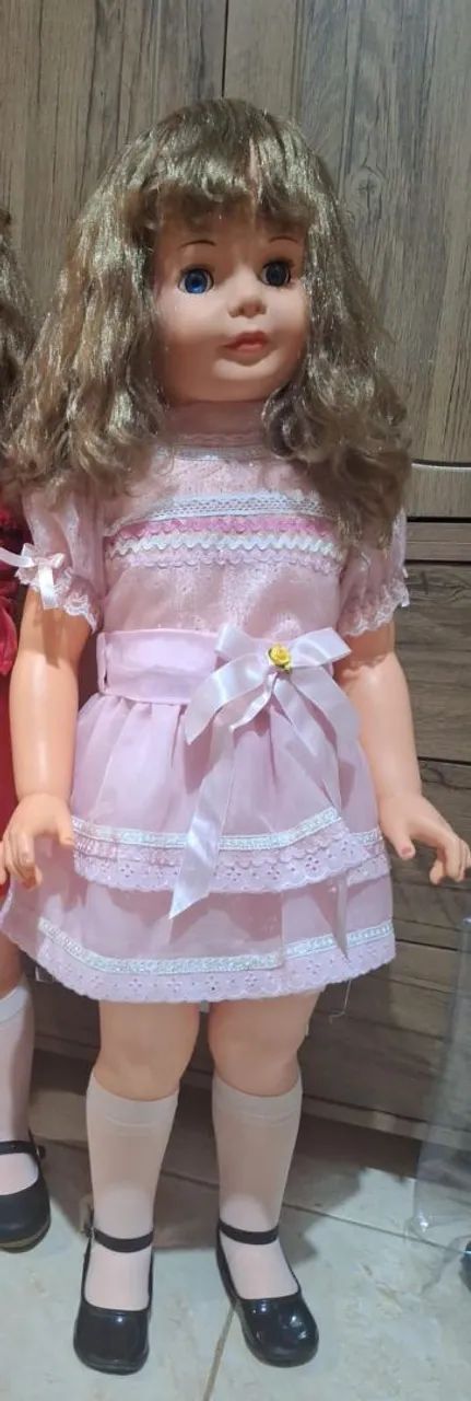 Boneca amiguinha da estrela com vestido cor de rosa - Foto 4