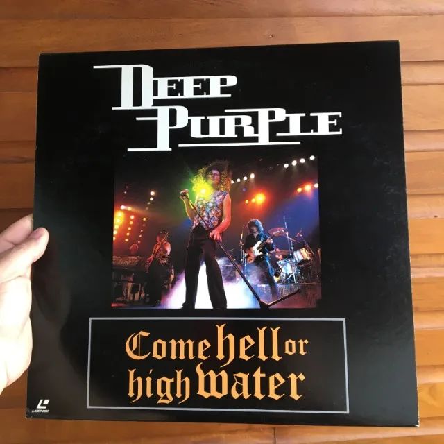 Laserdisc Deep Purple e Batman