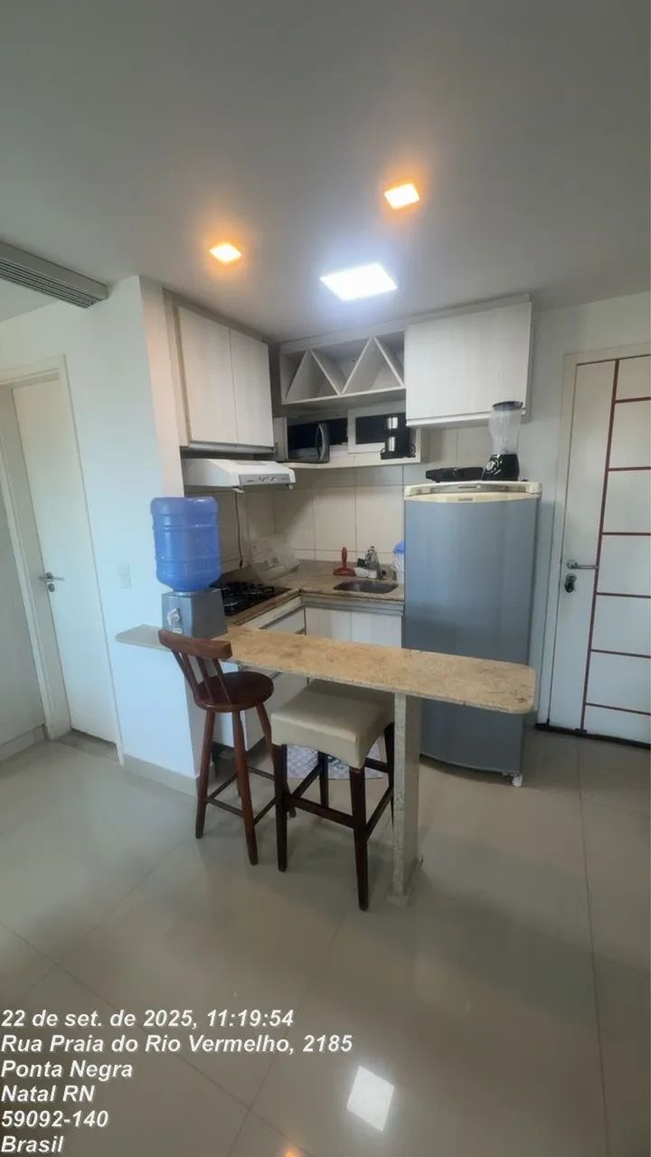 Lindo Apartamento de 1 Quarto com Varanda - Foto 2