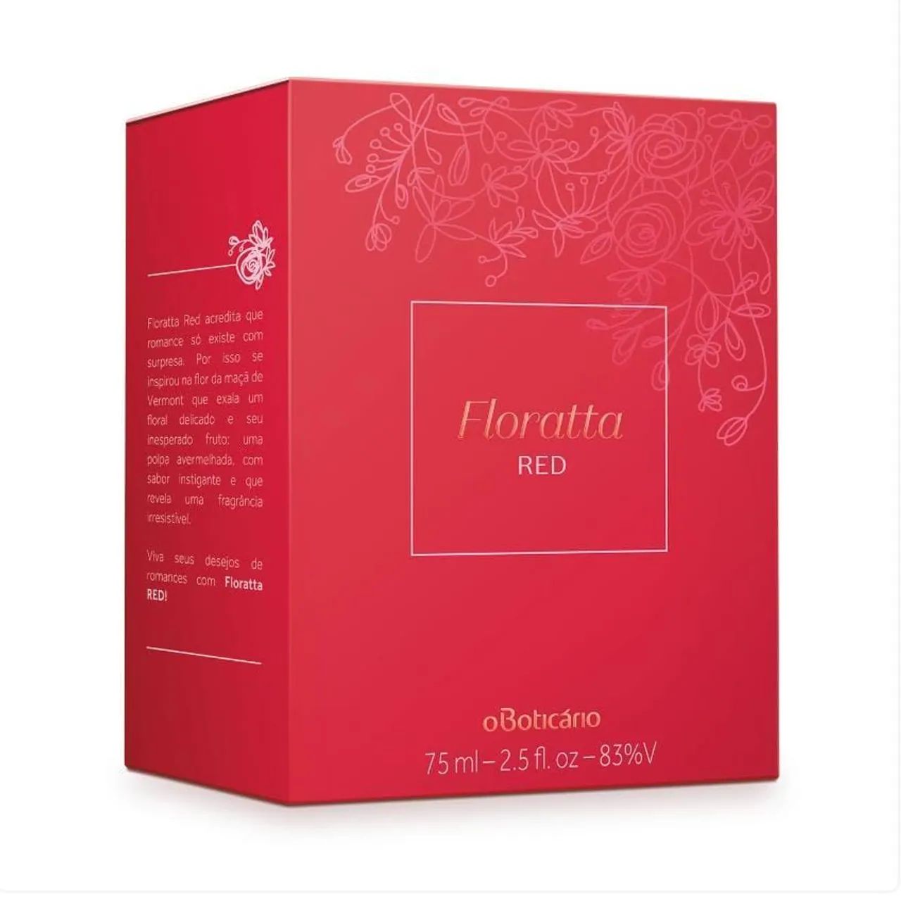 Floratta Red Desodorante Colônia 75 ML - Foto 2