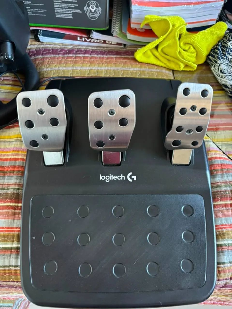 Logitech G920 ? praticamente novo | Xbox e PC - Foto 4