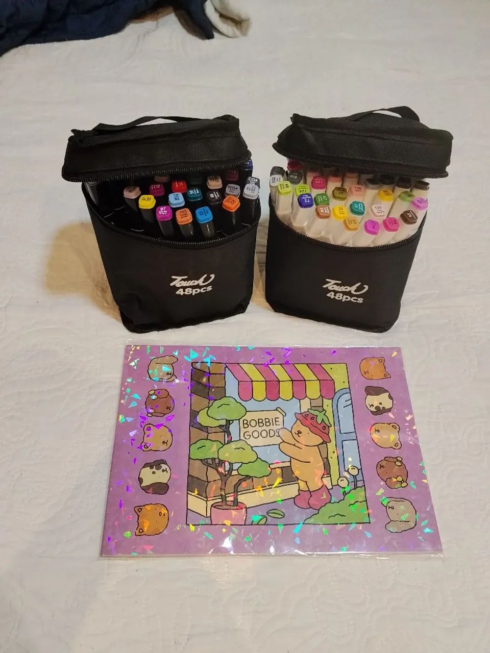 KIt 48 Canetas Bobbie Good+ Caderno Bobbie Good  - Foto 4