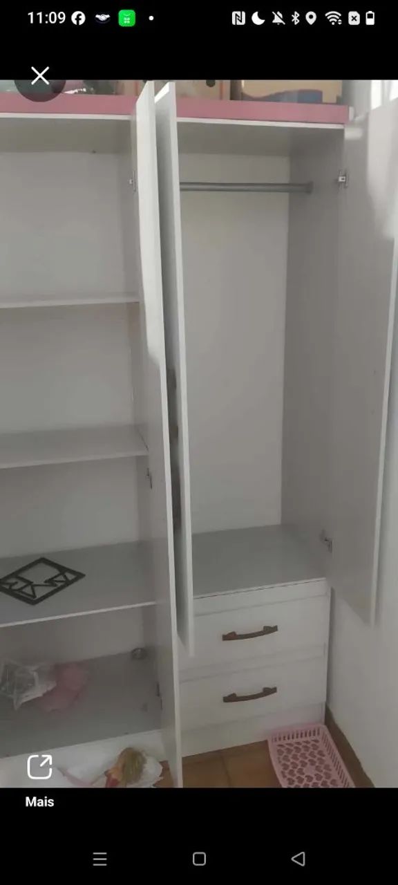 Guarda roupa infantil 