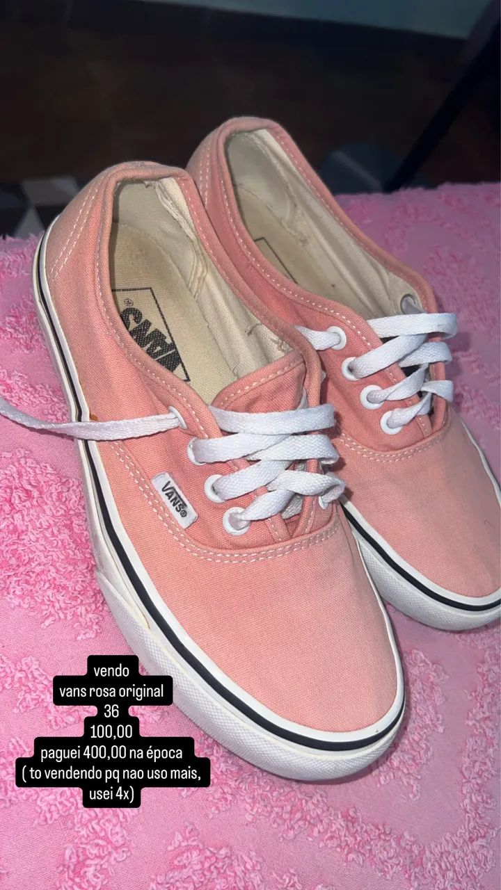 TÊNIS VANS ORIGINAL USADO APENAS 4x