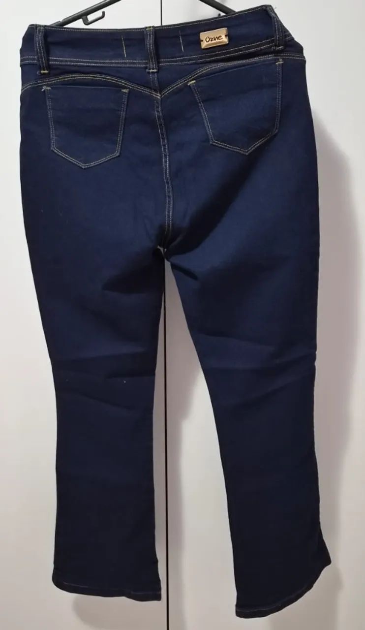Calça jeans flare da Ozne - NOVA - Foto 3