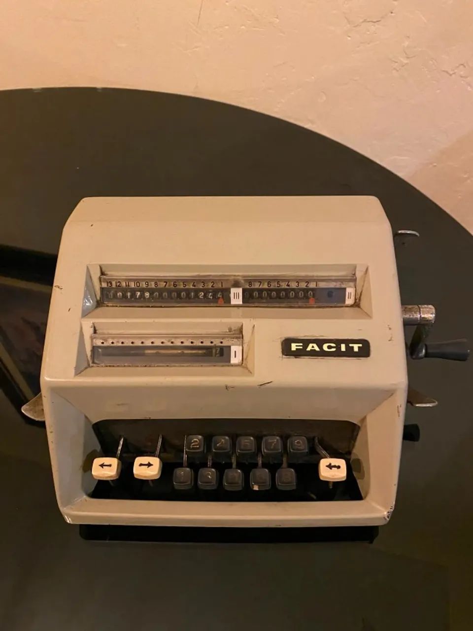 Calculadora Mecânica Antiga FACIT C1-13 Original