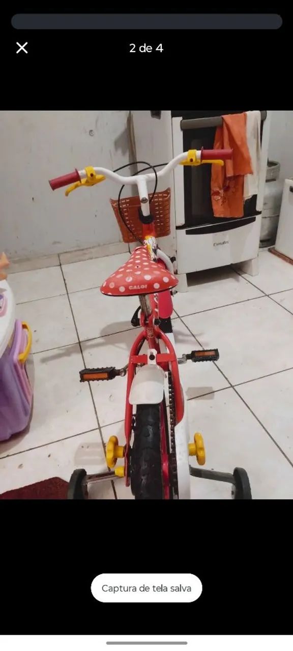 Vendo bicicleta aro 16 infantil  - Foto 2
