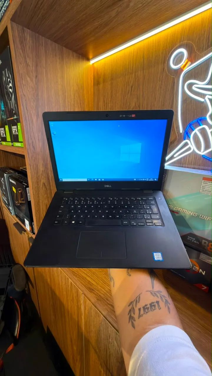 NOTEBOOK DELL I3 7100U EXCELENTE PARA TRABALHO - Foto 3