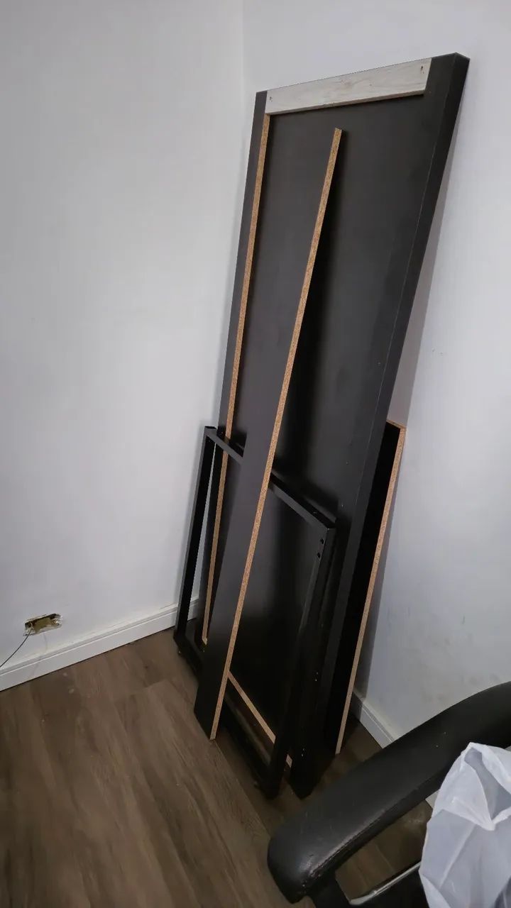 Mesa grande em L para escritório - Foto 5