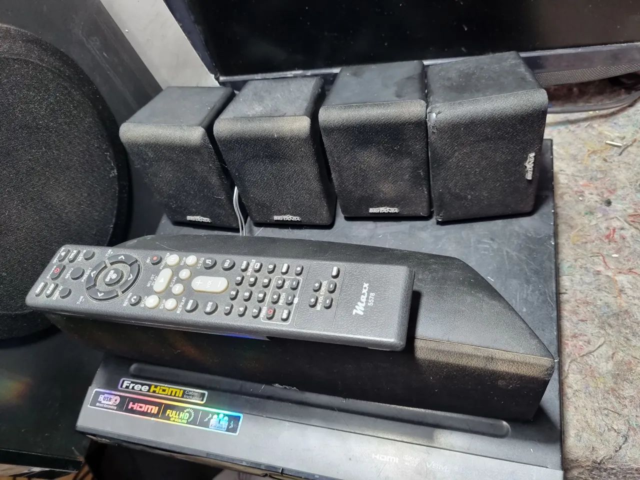 Dvd home theater lg ht305su com controle remoto  - Foto 5