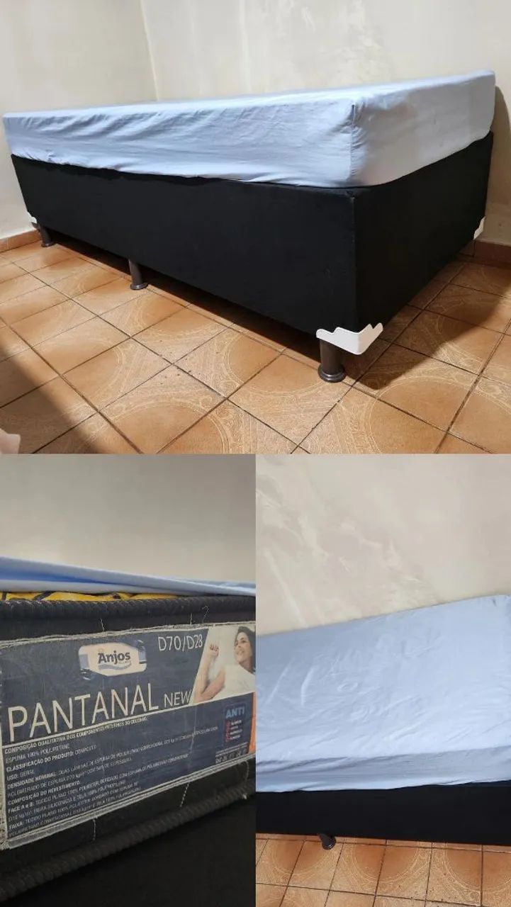 Cama com colchão 
