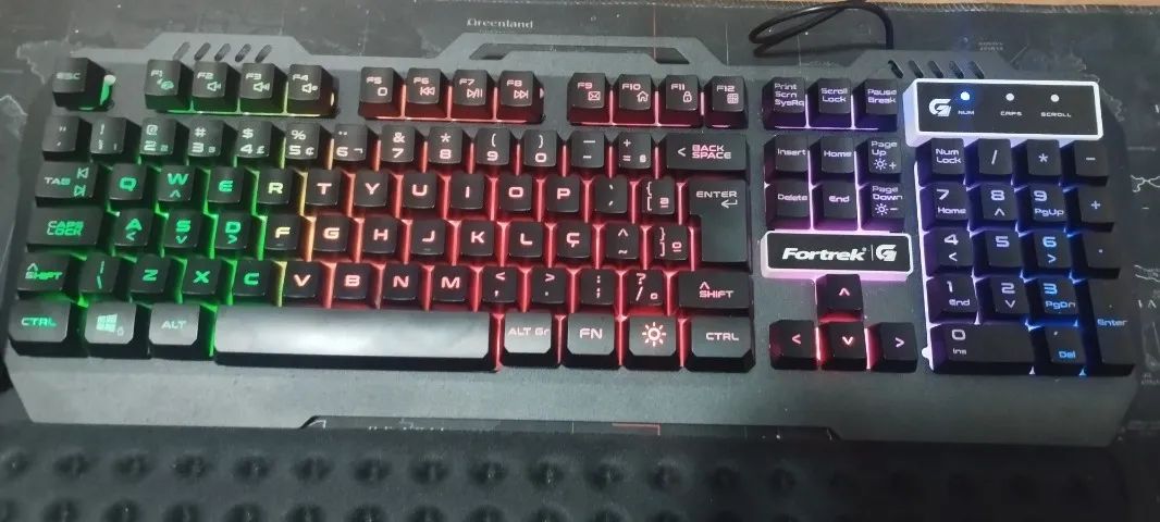 Teclado Fortrek Crusader - Foto 2
