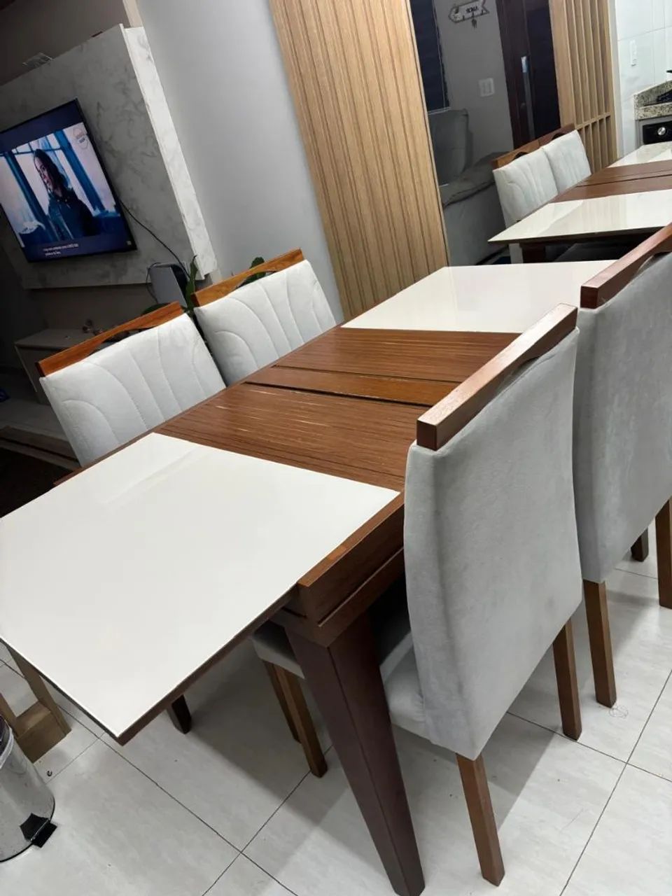 Mesa de jantar extensível  - Foto 2