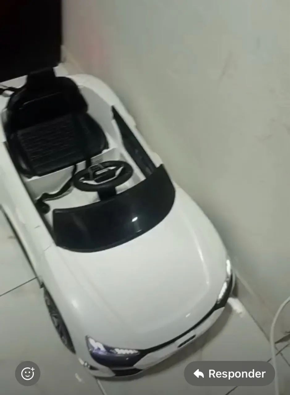 Carrinho elétrico áudio 
