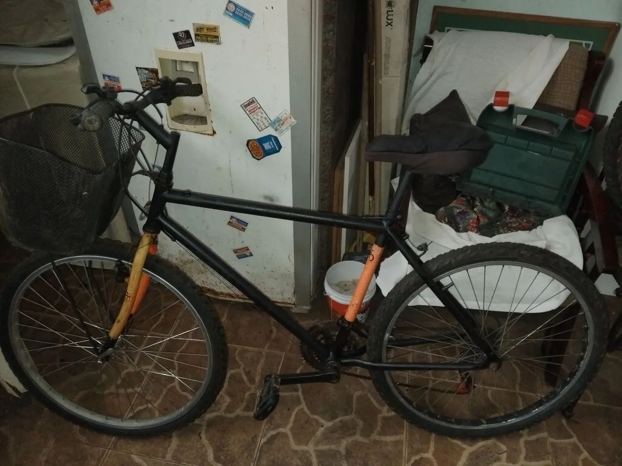 Bicicleta aro 26 antiga boa