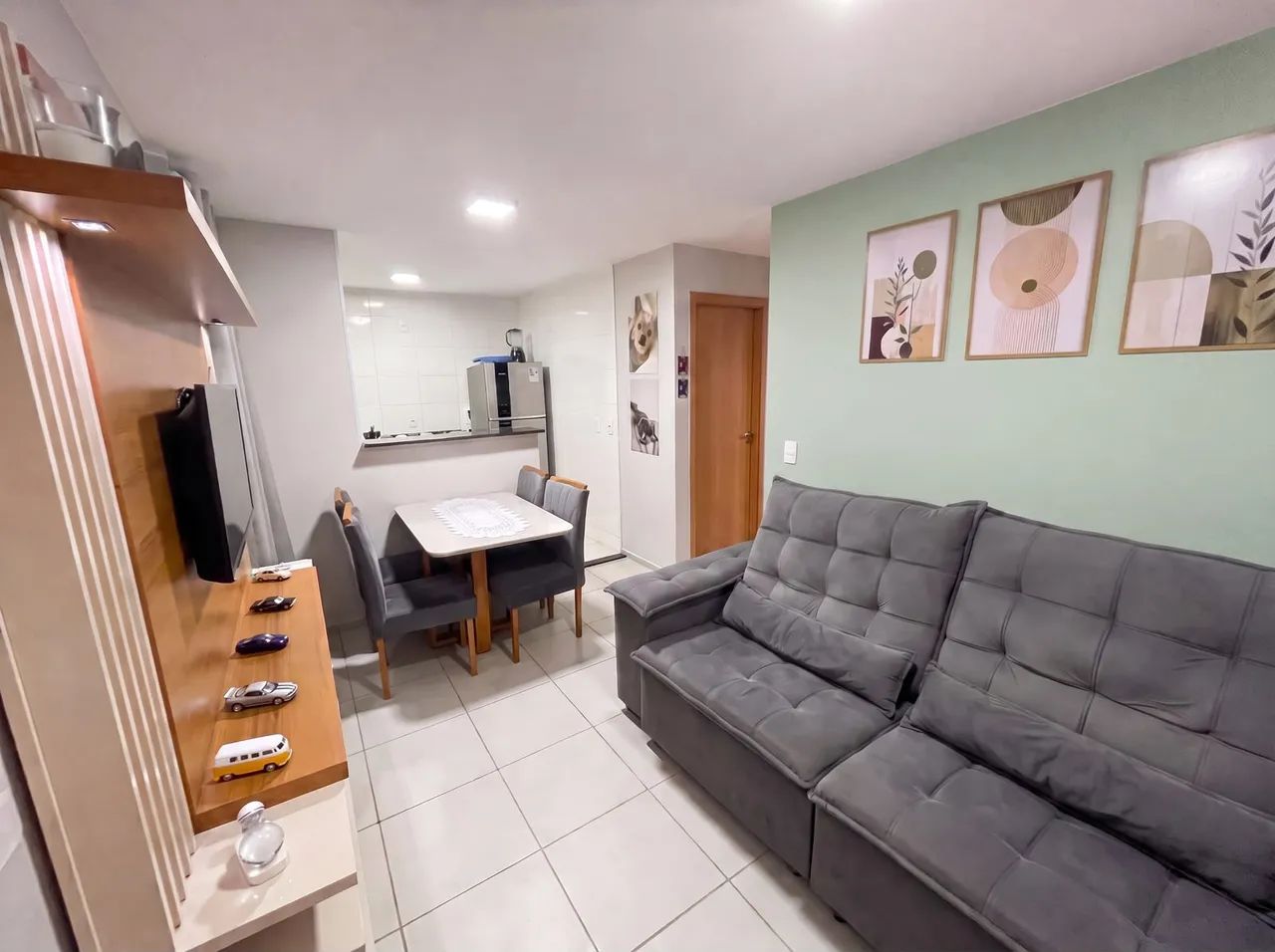 Apartamento 2/4 no Setor Perim - 52m² - Cond. Gran Valley - Foto 3