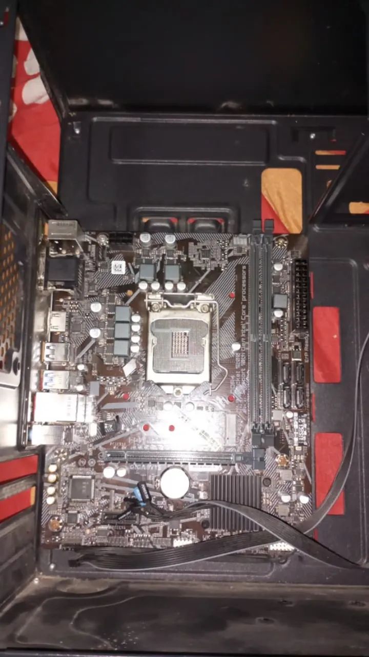 Placa mãe h410m