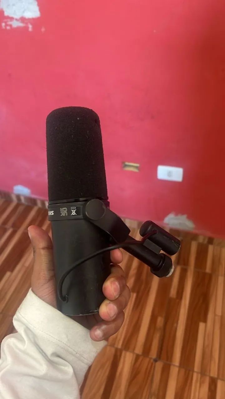 Microfone Vocal Profissional Shure SM7B - Foto 3