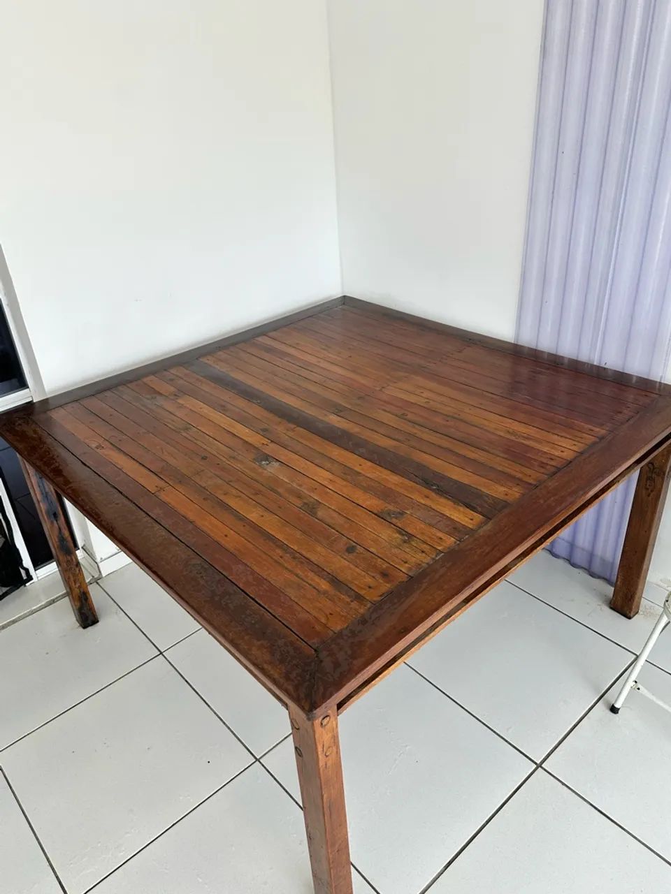 Mesa madeira de rústica 