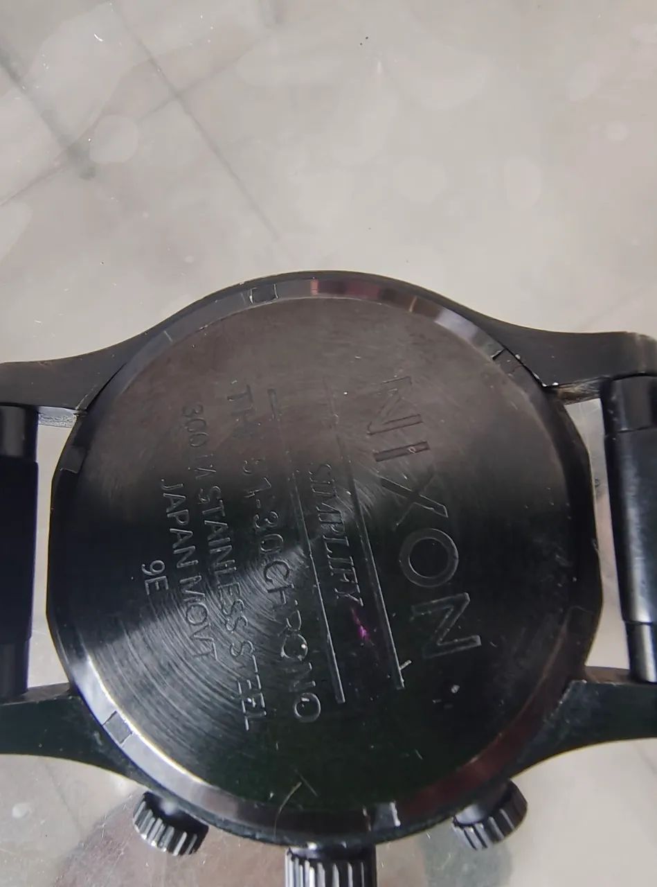 NIXON Simplify The 51 30 ALL Black  - Foto 4