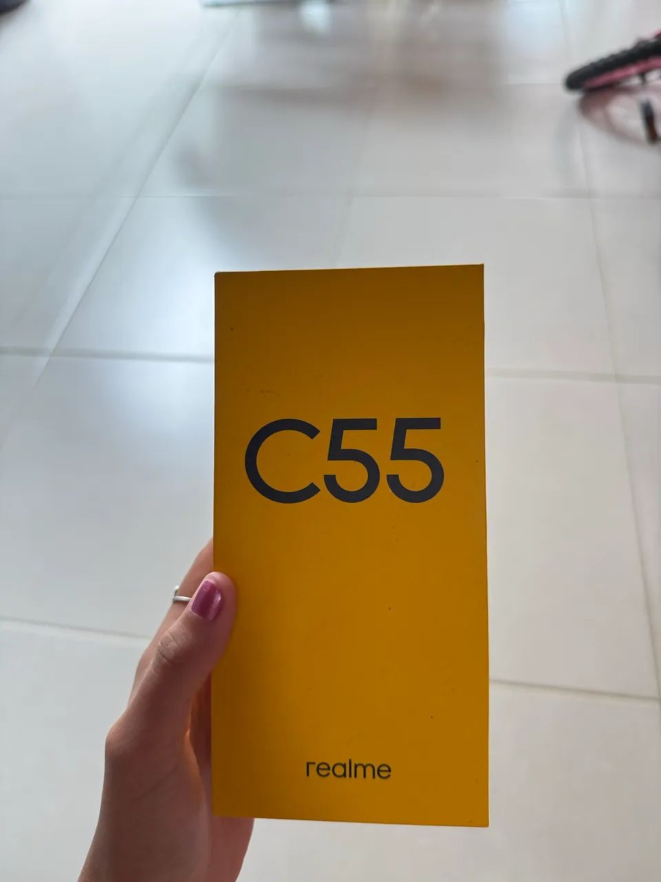 Vemdo Realme C55 Sunshower Dourado - Com Caixa Original - Foto 3