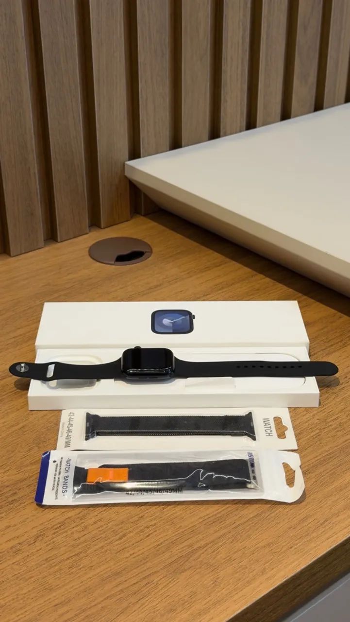 Apple Watch SE 2º geração 44 mm completo 