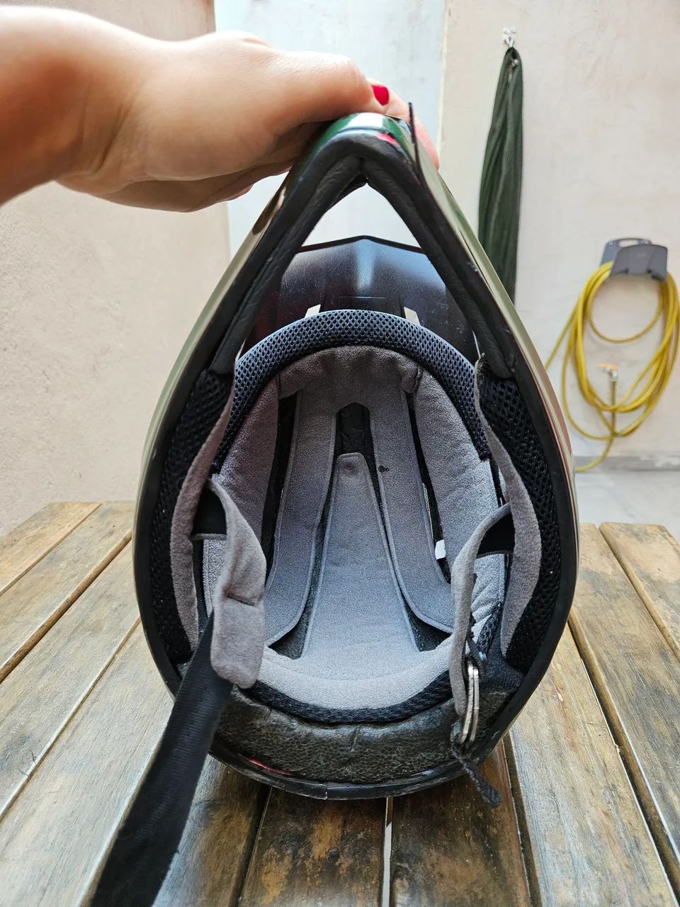 Capacete Bike Downhill ASW cores do Reggae - Foto 4