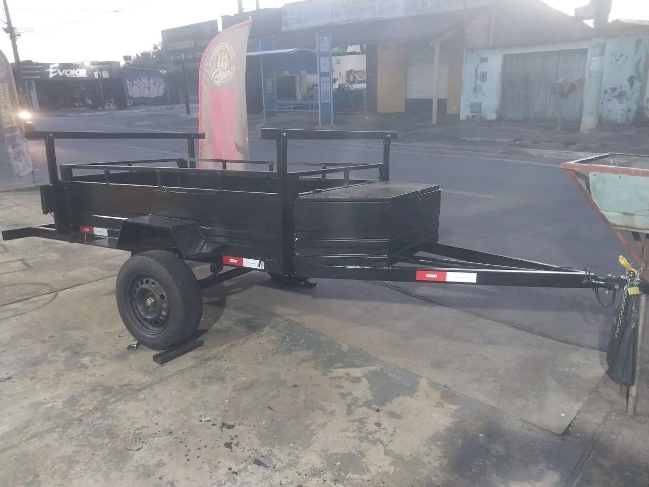 Carretinha super reforcada ZERO com nota fiscal  - Foto 4