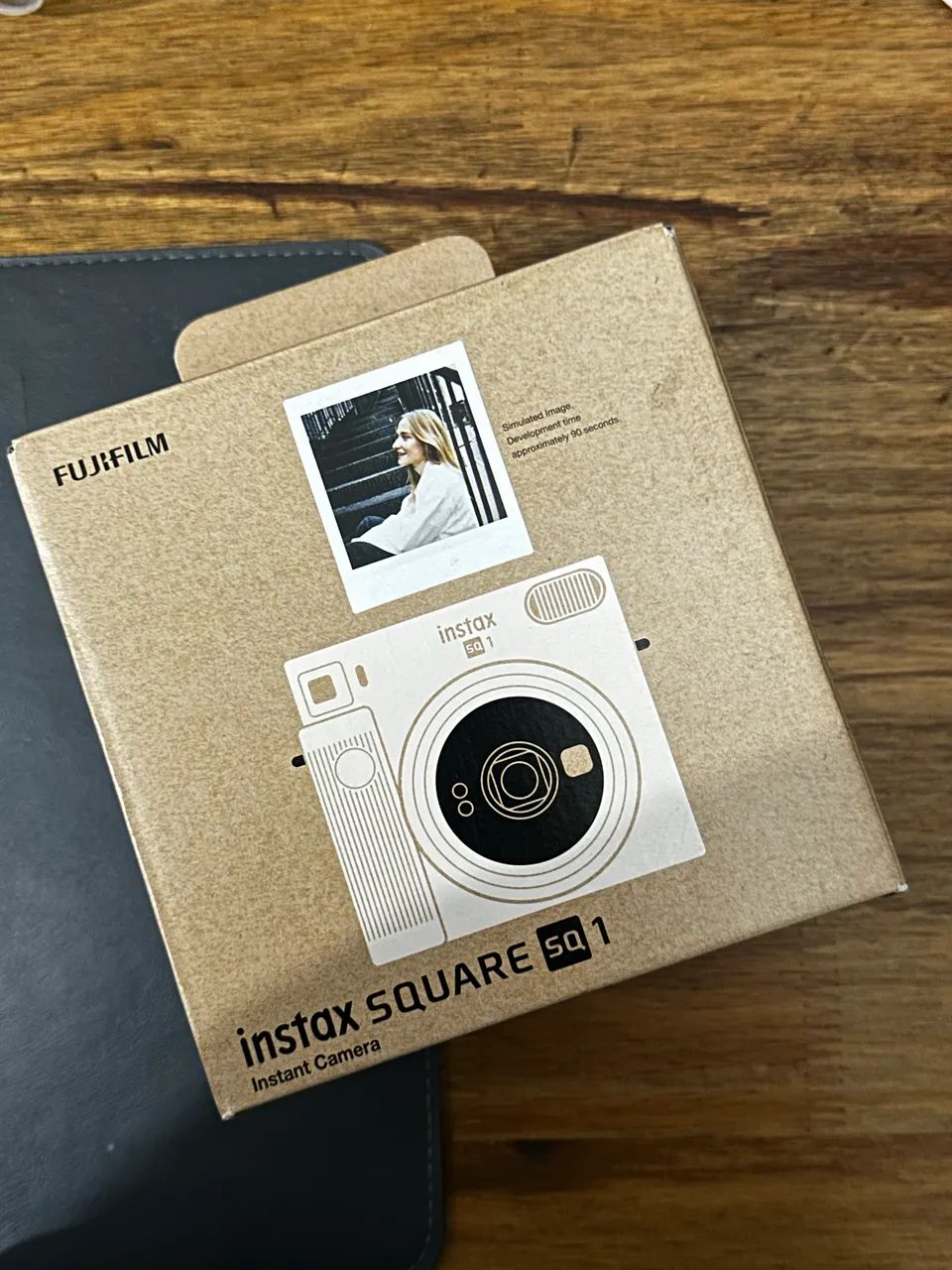 Câmera Instantânea Revela Foto Fujifilm Instax Square Sq1 Cor Branco Giz - Foto 5
