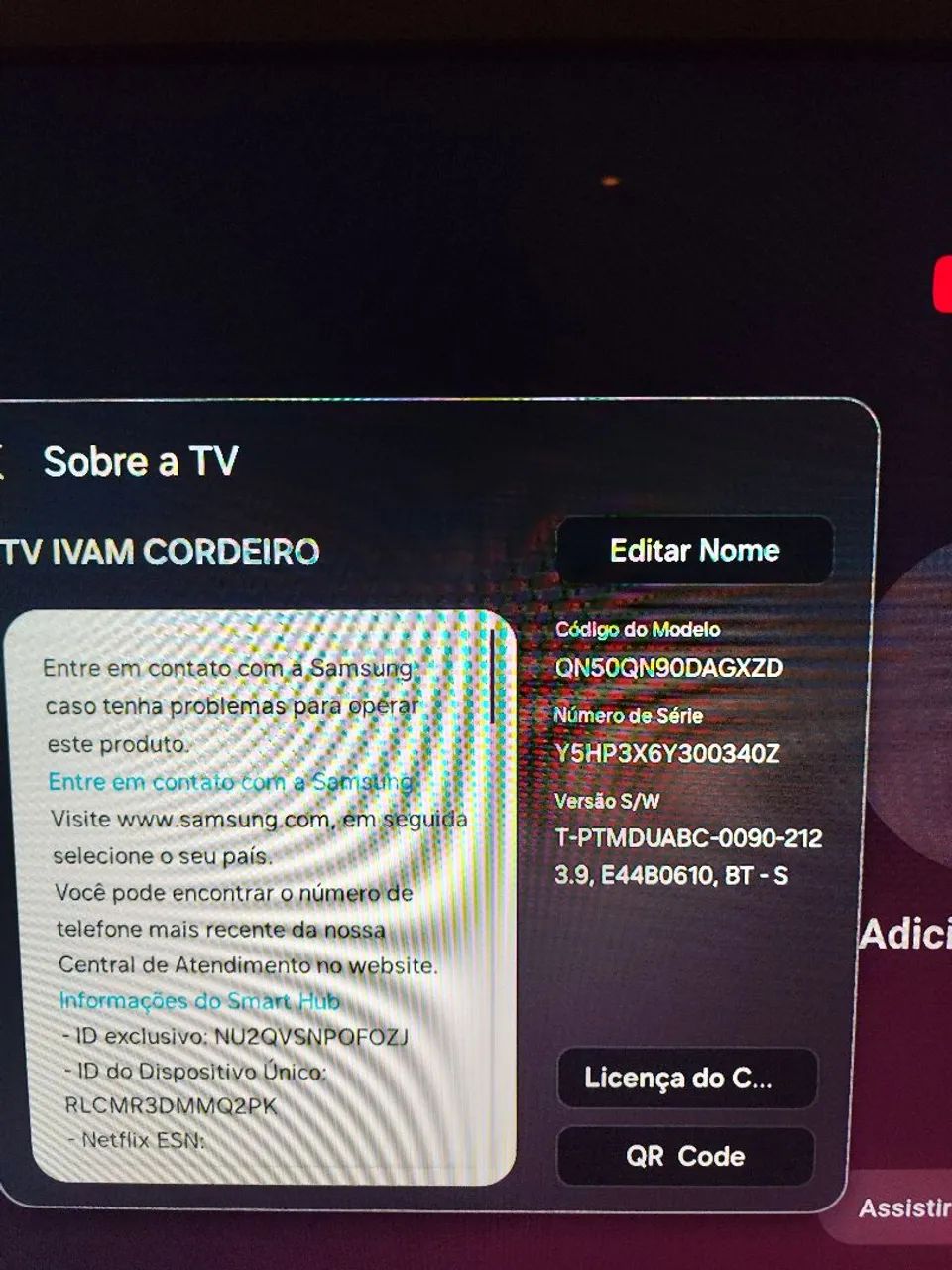 Tv Samsung QN90D 50 polegadas  - Foto 5
