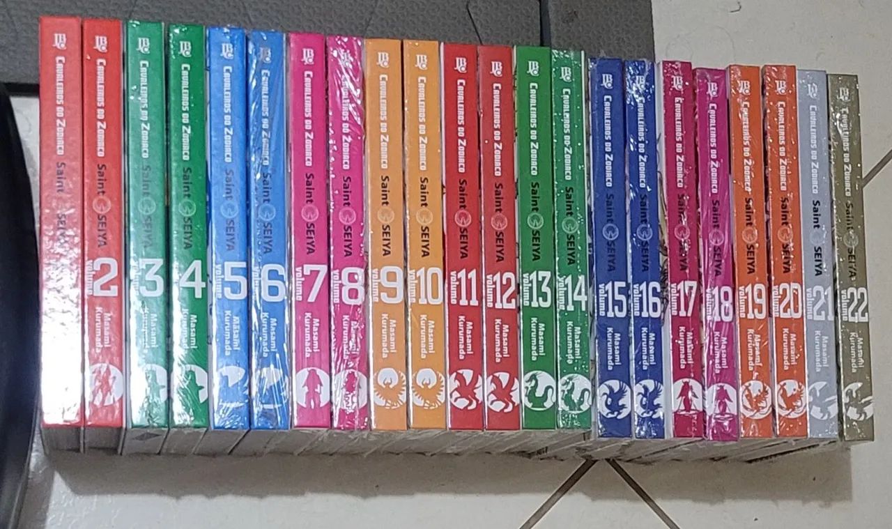 KANZENBAN - CAVALEIROS DO ZODÍACO - MANGÁ DO 01? ATÉ 22? - NOVOS