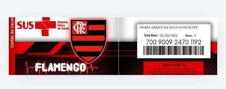 Cartão do SUS personalizado  - Foto 5