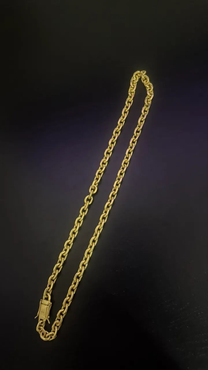 CORDÃO BANHADO A OURO 