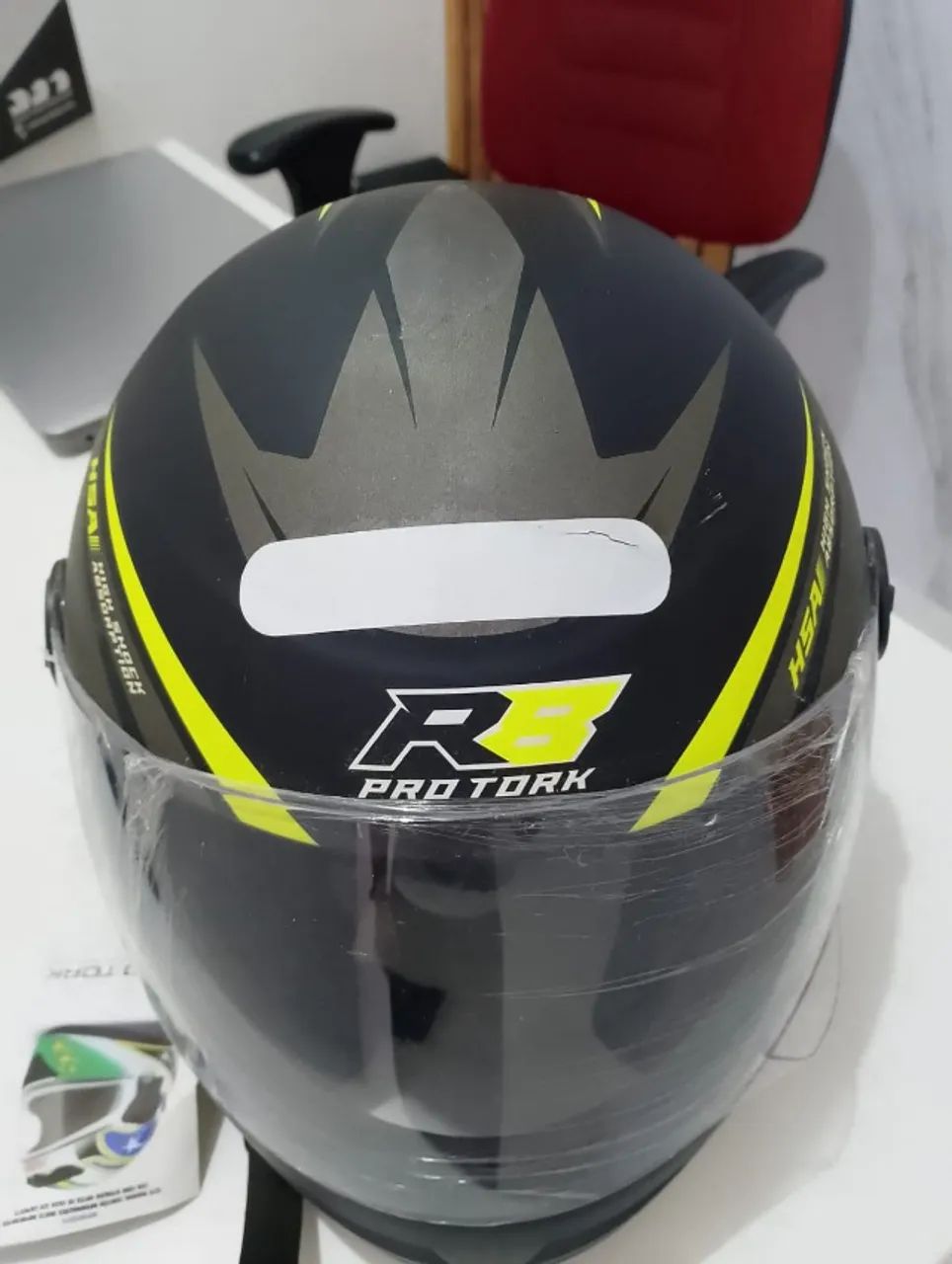 Capacete R8 Pro Tork Tam 56 - Foto 2