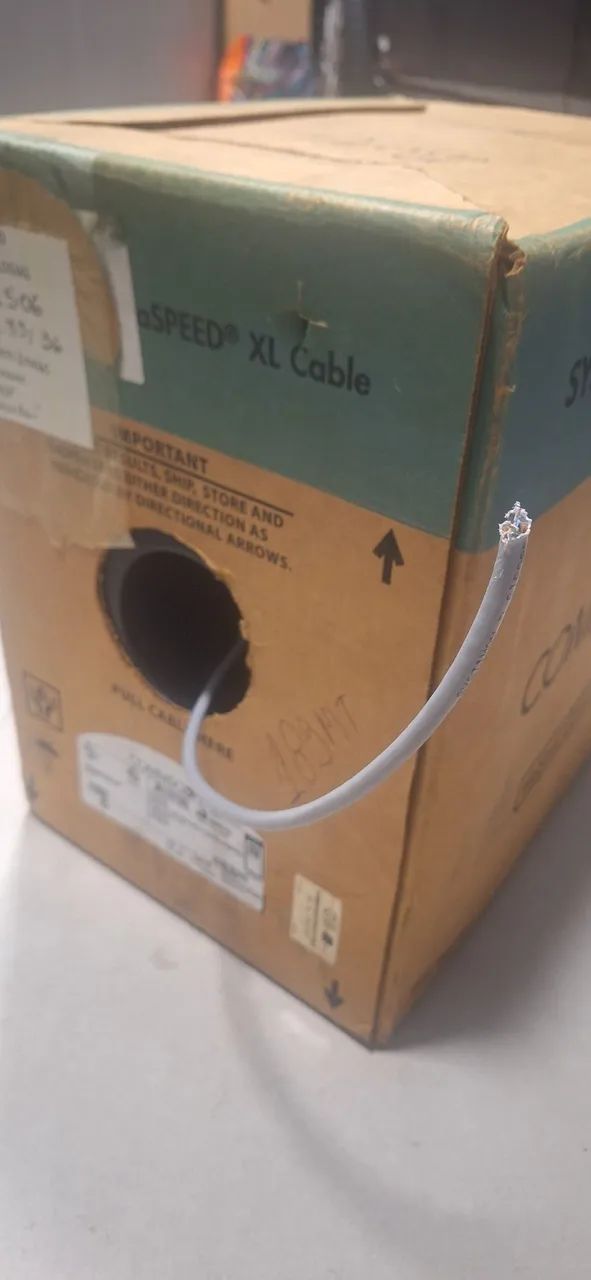 Cabo rede Commscope Systimax cat6 - Foto 3