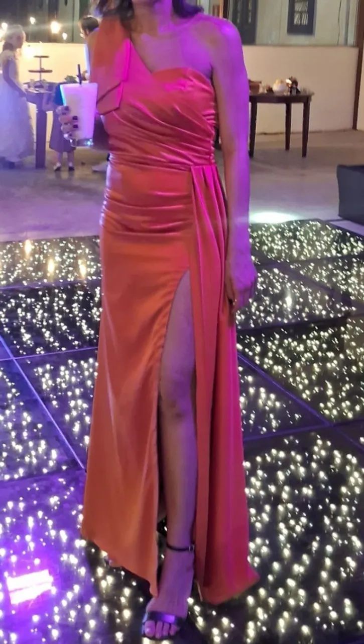 Vestido longo de festa
