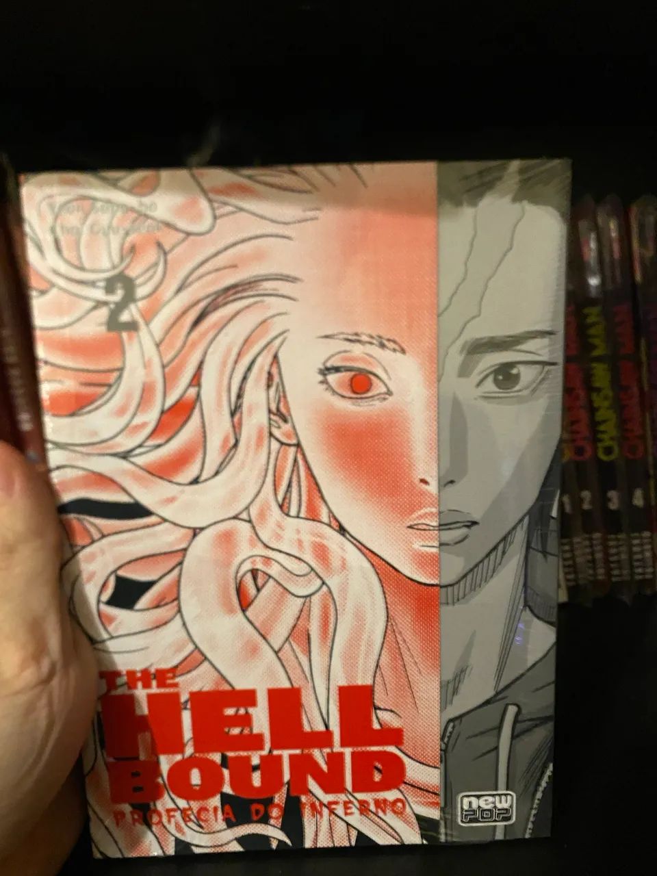 Mangá hellbound 1 e 2 lacrado  - Foto 2